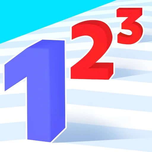 Game icon for Number Master: Run and merge by KAYAC Inc.