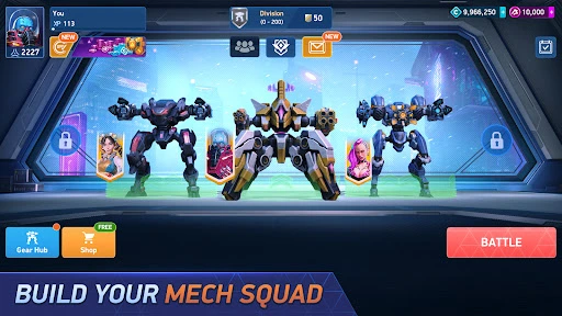 Gameplay screenshot 1 from Mech Arena - Shooting Game - Action game